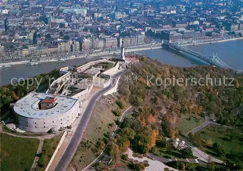 AK / Ansichtskarte Budapest Zitadelle Fliegeraufnahme Kat. Budapest