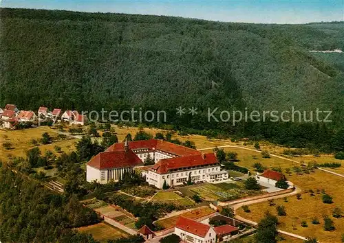 AK / Ansichtskarte Esthal Provinzmutterhaus Kloster St Maria Fliegeraufnahme Kat. Esthal