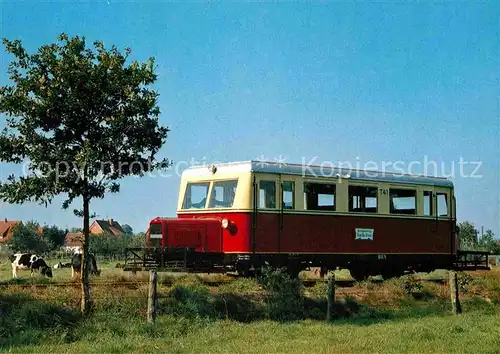 AK / Ansichtskarte Eisenbahn Wismarer Triebwagen T 41 Bruchhausen Vilsen  Kat. Eisenbahn