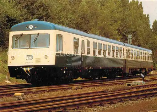 AK / Ansichtskarte Lokomotive Dieseltriebzug 628004 4 Deutsche Bahn  Kat. Eisenbahn