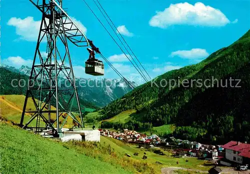 AK / Ansichtskarte Seilbahn St. Anton am Arlberg  Kat. Bahnen