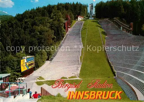 AK / Ansichtskarte Ski Flugschanze Bergisel Stadion Innsbruck  Kat. Sport