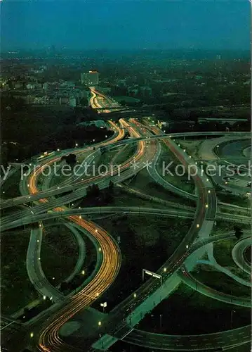 AK / Ansichtskarte Autobahn Berlin Stadtautobahn  Kat. Autos