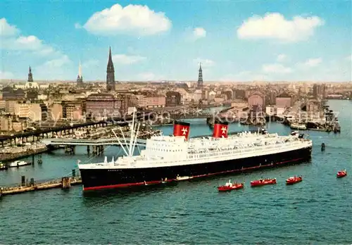 AK / Ansichtskarte Dampfer Oceanliner Hanseatic Hamburg  Kat. Schiffe