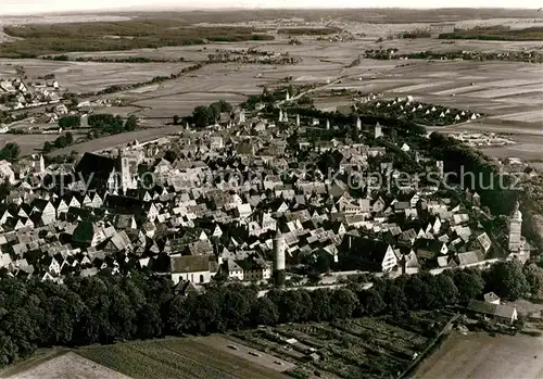 AK / Ansichtskarte Dinkelsbuehl Fliegeraufnahme Kat. Dinkelsbuehl