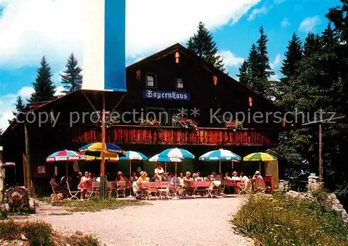 AK / Ansichtskarte Garmisch Partenkirchen Berggasthof Bayernhaus  Kat. Garmisch Partenkirchen