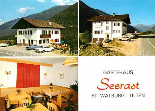AK / Ansichtskarte St Walburg Suedtirol Gaestehaus Seerast  Kat. Italien