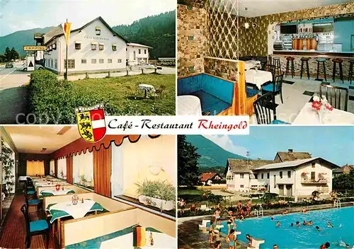 AK / Ansichtskarte Moellbruecke Restaurant Rheingold Kat. Lurnfeld Kaernten