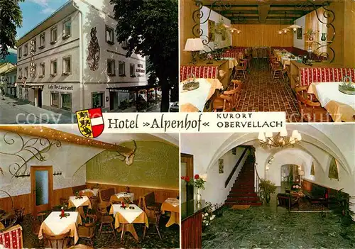 AK / Ansichtskarte Obervellach Kaernten Hotel Alpenhof Kat. Obervellach