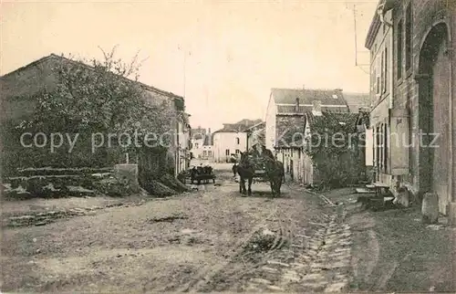 AK / Ansichtskarte Damvillers Bahnhofstrasse Westlicher Kriegsschauplatz Kat. Damvillers