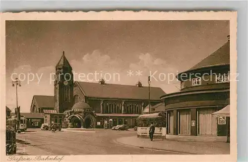 AK / Ansichtskarte Giessen Lahn Bahnhof Kat. Giessen