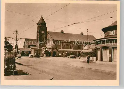 AK / Ansichtskarte Giessen Lahn Bahnhof Kat. Giessen