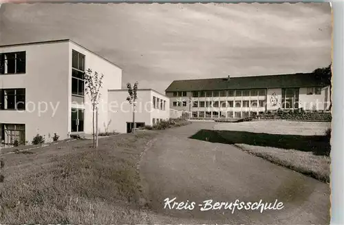 AK / Ansichtskarte Weilburg Lahn Kreisberufsschule 