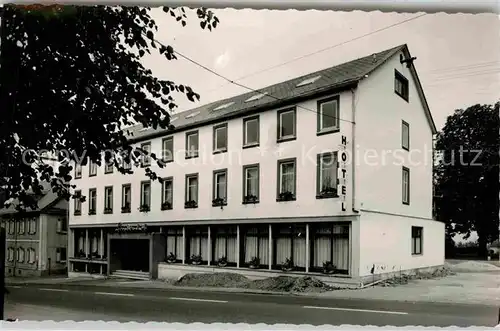AK / Ansichtskarte Weilburg Lahn Hotel Lindenhof
