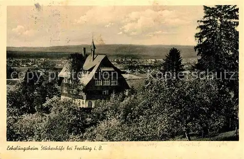 AK / Ansichtskarte Freiburg Breisgau Erholungsheim Stockenhoefe Kat. Freiburg im Breisgau