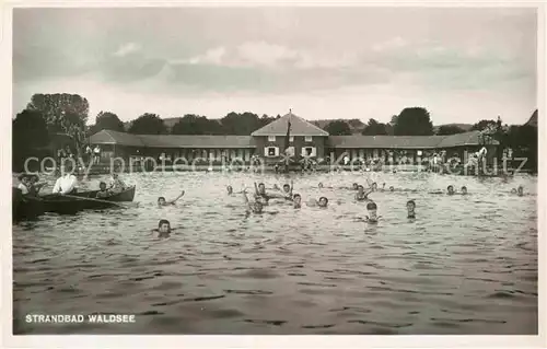 AK / Ansichtskarte Bad Waldsee Strandbad  Kat. Bad Waldsee