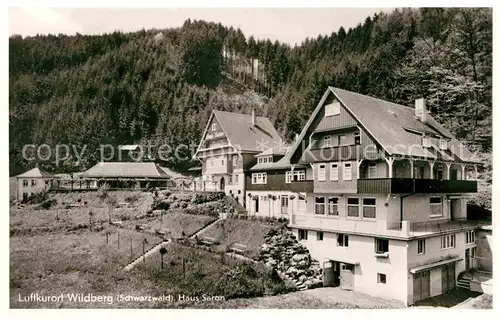 AK / Ansichtskarte Wildberg Schwarzwald Haus Saron Kat. Wildberg