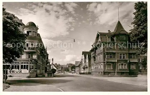 AK / Ansichtskarte Bad Duerrheim Friedrichstrasse Parkhotel Kreuz  Kat. Bad Duerrheim