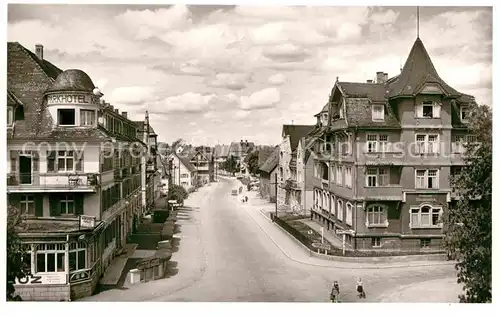 AK / Ansichtskarte Bad Duerrheim Friedrichstrasse Parkhotel Kreuz  Kat. Bad Duerrheim