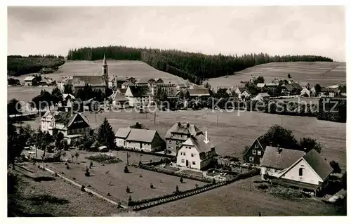 AK / Ansichtskarte Schoenwald Schwarzwald Pension Baeuerle Haus Schaetzle  Kat. Schoenwald im Schwarzwald