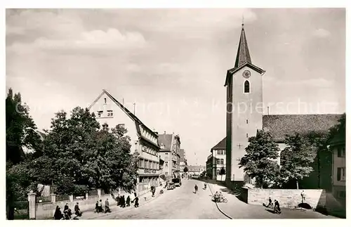 AK / Ansichtskarte Schwenningen Neckar Evangelische Stadtkirche  Kat. Villingen Schwenningen