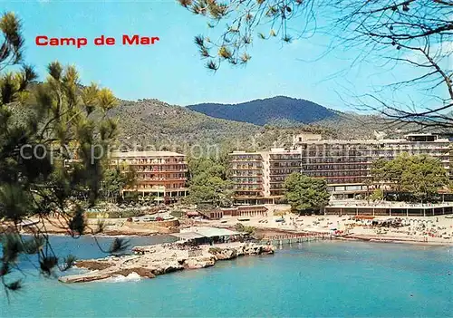 AK / Ansichtskarte Camp de Mar Hotels Strand Kat. Andratx Mallorca