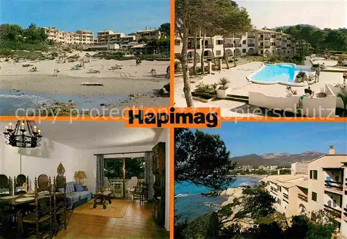 AK / Ansichtskarte Paguera Mallorca Islas Baleares Hapimag Hotel Strand Swimming Pool Kat. Calvia
