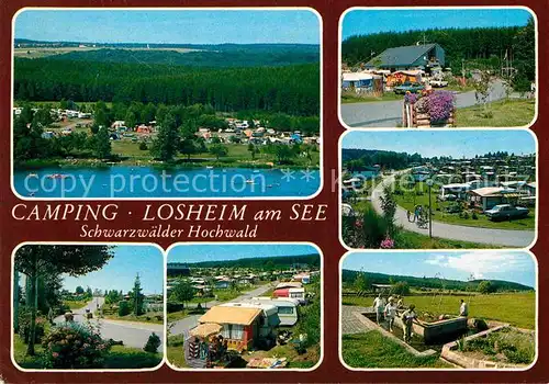 AK / Ansichtskarte Losheim See Camping am See  Kat. Losheim