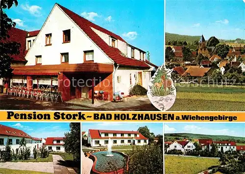 AK / Ansichtskarte Holzhausen Luebbecke Pernsion Stork  Kat. Preussisch Oldendorf