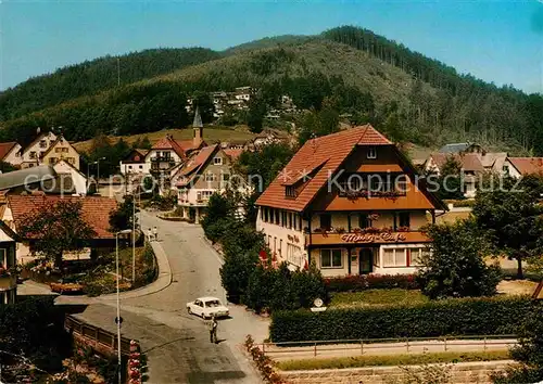 AK / Ansichtskarte Obertal Baiersbronn Murg Cafe  Kat. Baiersbronn