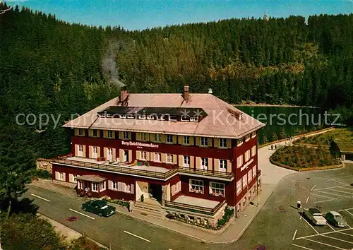 AK / Ansichtskarte Mummelsee Berg Hotel  Kat. Seebach