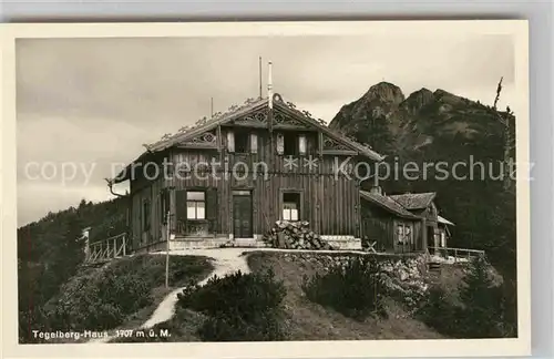 AK / Ansichtskarte Tegelberghaus Panorama Kat. Fuessen