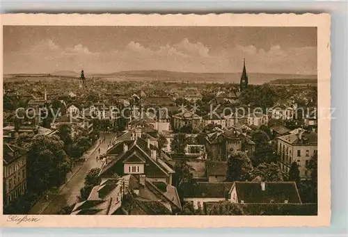 AK / Ansichtskarte Giessen Lahn Panorama Kupferdruck Kat. Giessen