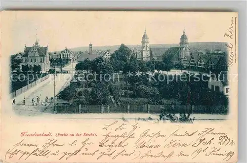 AK / Ansichtskarte Freudenstadt Panorama Kirche Kat. Freudenstadt