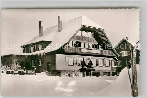 AK / Ansichtskarte Kniebis Freudenstadt Gasthaus Pension zum Schwarzwald Kat. Freudenstadt