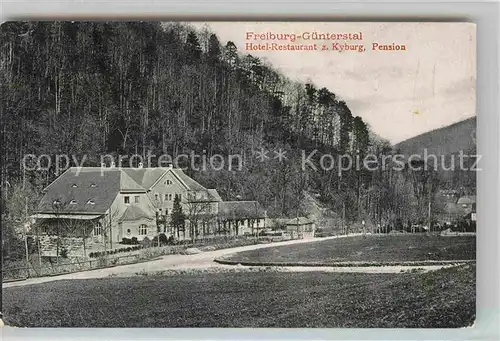 AK / Ansichtskarte Guenterstal Freiburg Hotel Restaurant Kyburg Pension Kat. Freiburg im Breisgau