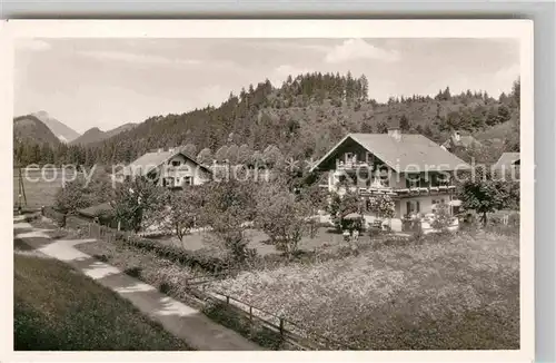 AK / Ansichtskarte Bad Faulenbach Haus Wagner Kat. Fuessen