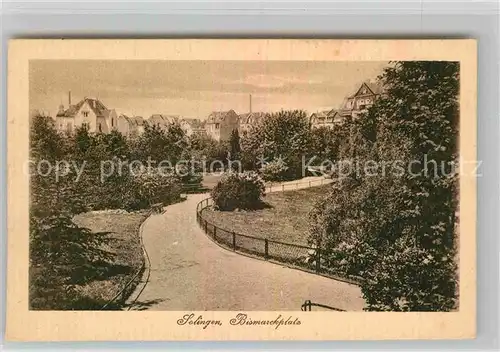 AK / Ansichtskarte Solingen Bismarckplatz Kat. Solingen