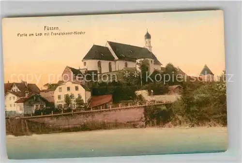 AK / Ansichtskarte Fuessen Allgaeu Franziskaner Kloster  Kat. Fuessen