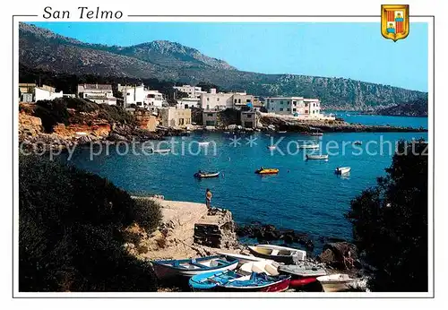 AK / Ansichtskarte San Telmo Andraitx Panorama Bucht Kueste Kat. Spanien