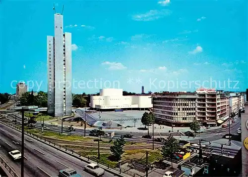 AK / Ansichtskarte Duesseldorf Schauspielhaus Thyssenhaus Kat. Duesseldorf