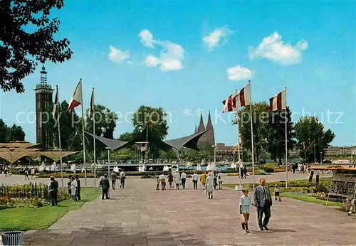 AK / Ansichtskarte Koeln Rhein Tanzbrunnen im Rheinpark Kat. Koeln