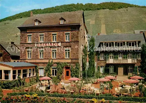 AK / Ansichtskarte Cochem Mosel Hotel Weinstube Brixiade  Kat. Cochem
