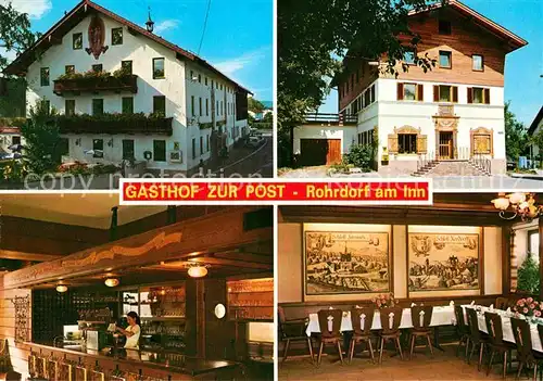 AK / Ansichtskarte Rohrdorf Inn Gasthof zur Post  Kat. Rohrdorf