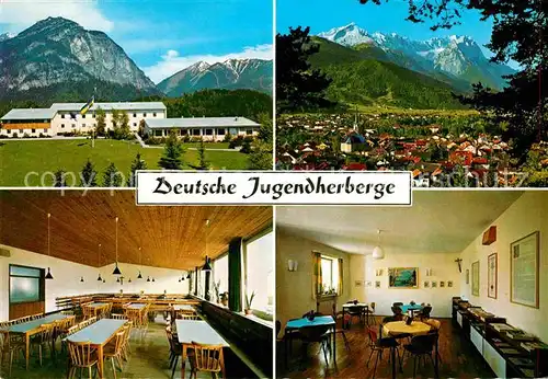 AK / Ansichtskarte Burgrain Garmisch Partenkirchen Deutsche Jugendherberge  Kat. Garmisch Partenkirchen