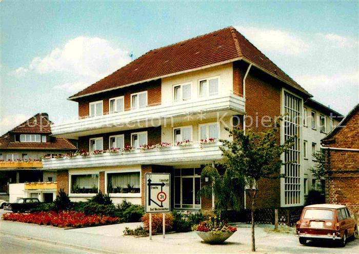 Ak Ansichtskarte Bad Westernkotten Kurheim Haus Margareta Kat