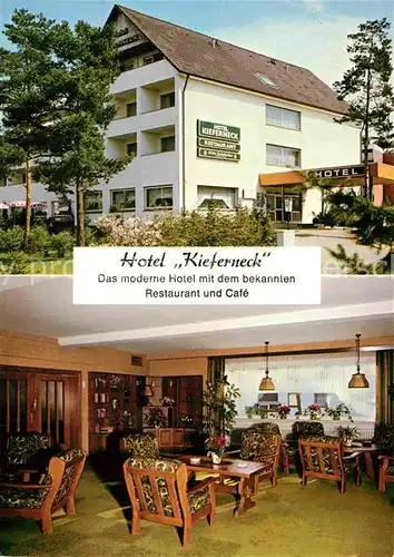 AK / Ansichtskarte Bad Bevensen Hotel Kieferneck  Kat. Bad Bevensen
