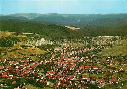 AK / Ansichtskarte Wolfshagen Harz Fliegeraufnahme Kat. Langelsheim