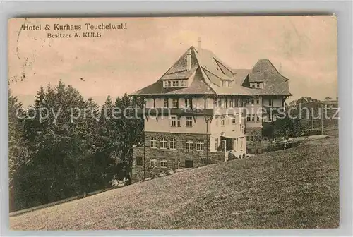AK / Ansichtskarte Freudenstadt Hotel Kurhaus Teuchelwald Kat. Freudenstadt