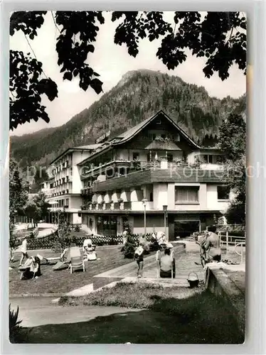 AK / Ansichtskarte Oberdorf Bad Kurhotel Luitpoldbad Kat. Bad Hindelang